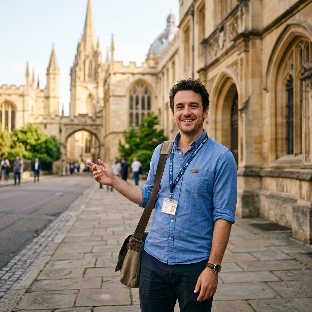 Matthew, Head Guide at Book Oxford Tour, Oxford University graduate