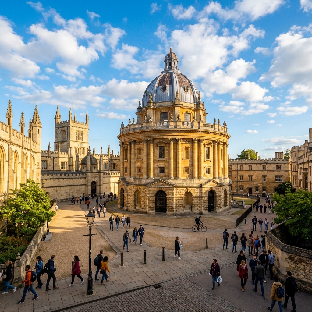 The Radcliffe Camera and Bodleian Library, Oxford